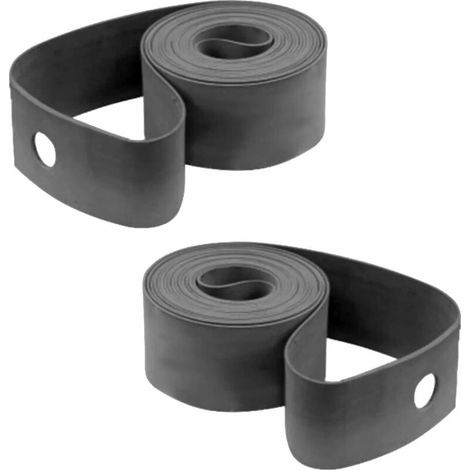2x fond de jante caoutchouc diamètre 20 largeur 18mm roue chambre à air universel