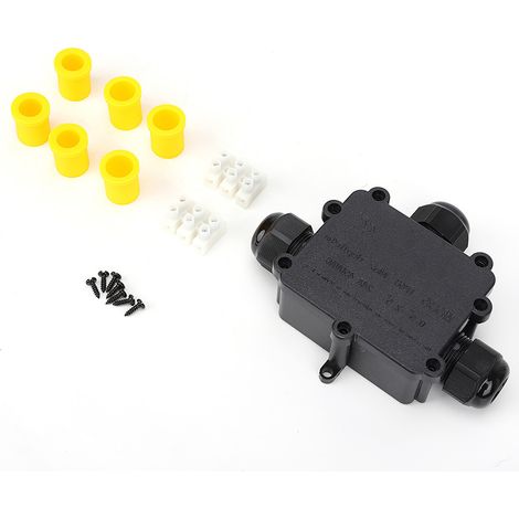 IP68 Wasserdichter Kunststoff-Anschlusskasten M686 für Außenkabel, 3-Wege-Elektroanschlusskasten Typ T (1/5)
