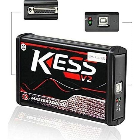 Herramienta de diagnóstico de la ECU del coche, herramienta de programación Kess V2 V5.017 ECU OBD2, host único (1/4)
