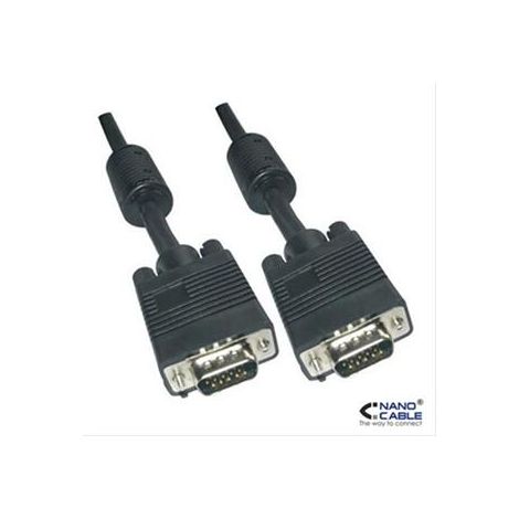 Câble svga avec ferrite hdb15/m-hdb15/m 1m nan