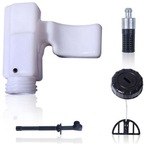 Réservoir d'huile pour Stihl MS 170, MS 180, 017, 018 Tronçonneuse, Pièces de Rechange Réservoir Huile avec Bouchon + Filtre à l'huile + Tuyau d'huile Accessoire Oil Tank (1/4)