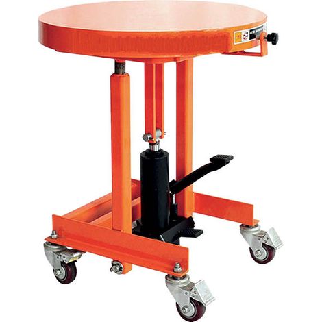Tavola elevatrice con piattaforma girevole - Diametro del piano Ø600mm - MD20R (1/4)