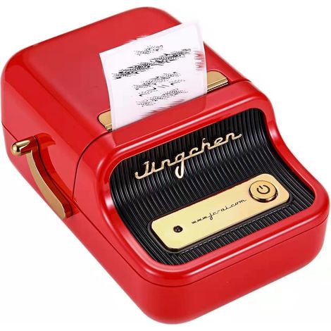 Étiqueteuse avec imprimante d'autocollants, ruban adhésif, technologie sans fil et papier étiquette blanc pour l'organisation de la maison et du bureau