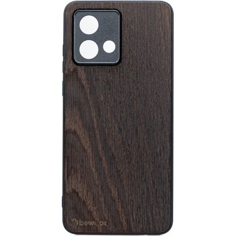 Bewood Holzkoffer für Motorola G84 5G, geräucherte Eiche (1/2)