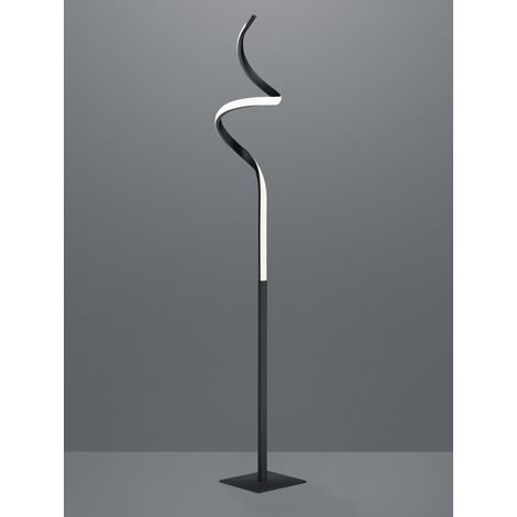 Dimmbare Led Touch Stehleuchte Course H145 cm Anthrazit Trio Lighting (1/2)