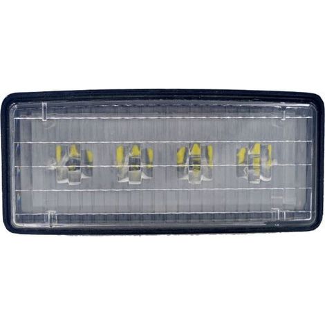 16.5cm 20W PRO LED-Dioden-Halogenlampe 1700 lm Traktor, Mähdrescher für John Deere 4040 4560 72100 8100T 4700 6400