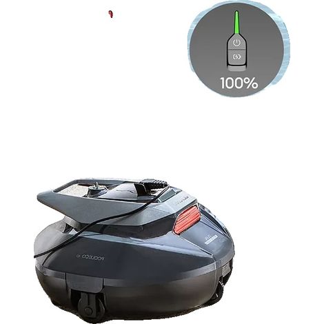 Aspirateur de piscine robotisé, moteurs doubles, 90 minutes d'autonomie, batterie de 5200mAh, dimensions 321 x 324 x 166 mm, capacité du filtre de 2500ml (1/5)