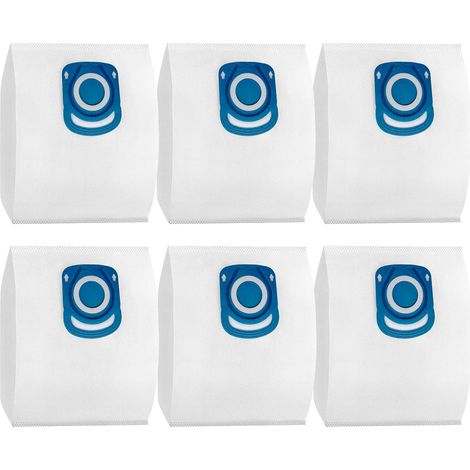 Paquete de 6 bolsas para aspiradora - compatibles con Rowenta Hygiene+ ZR200520 ZR200720 ZR200920 - Rowenta Compact Power - Silence Force 4A - Power (1/5)