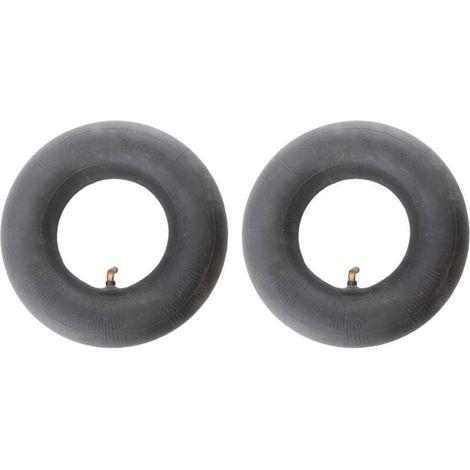 2pcs Chambre à Air De Pneu 3.00-4, Chambre a Air Brouette, pour Diable, Chariot Manuel, Chariot De Jardin, Tondeuse à Gazon, Tube De Remplacement (1/4)