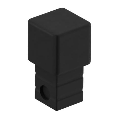 Ilcom PQ-Eckabschluss aus Edelstahl für Q profil Q 10mm x 10mm - Schwarz matt (1/5)