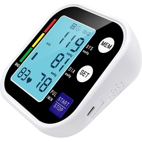 FLITI Intelligent Automatic Electronic Blood Pressure Monitor with Cuff for Home Use, Hypertension (1/5)