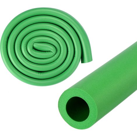 Tube En Mousse D'Isolation De Tuyau 18mm ID 30mm OD Vert (1/5)