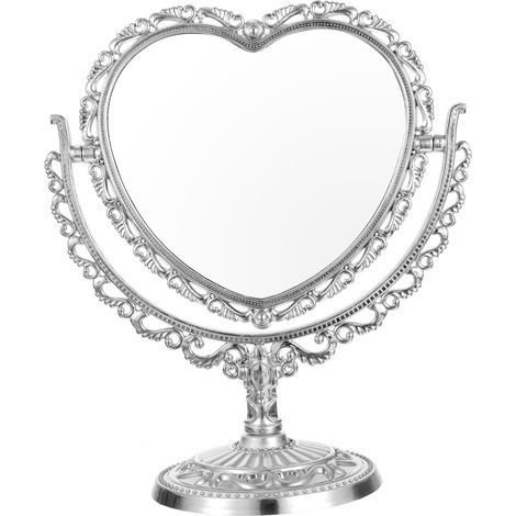 Miroir Double, Face Miroir, De Courtoisie Miroir De Maquillage Rétro Miroir (1/5)