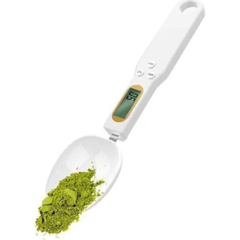 Cuillère doseuse électronique, balance de cuisine numérique 500 g/0,1 g avec poignée, idéale pour le café, le thé, la farine et autres préparations culinaires. (1/5)