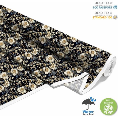 TESSUTI DECORATIVI PER ESTERNI OXFORD - Motivo Fiori I DX5512 (1/5)