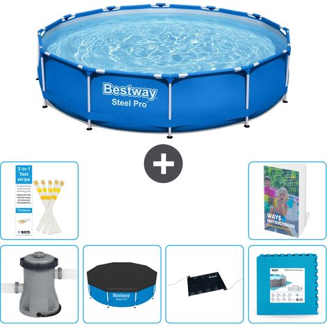 Bestway Steel Pro Rund - 305x76 cm - 7-teilig S273