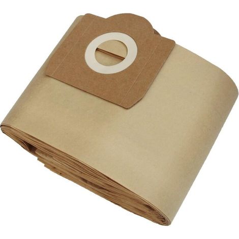 La Poussière Sac papier pour Rowenta ZR 80 ZR81 ZR814 ZR82 Karcher A2700 H31 S6145 17 litres - 10 bags (1/4)
