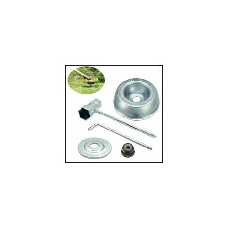 4pcs / Set Pièces, pour débroussailleuse de coupe-bordures , accessoires d'entretien adaptateur de lame d'herbe de mauvaises herbes, (1/5)