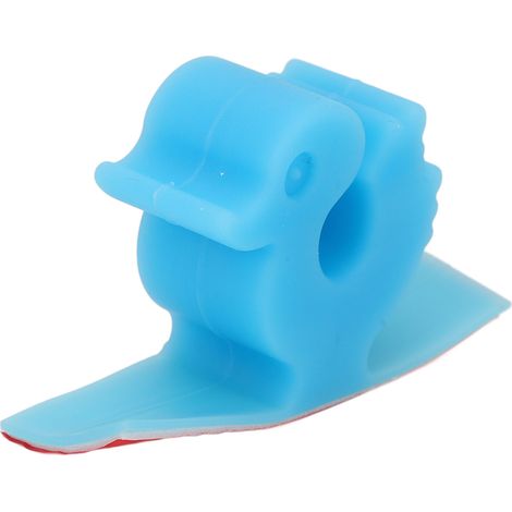 Organisateur de câbles pour salon de beauté, en forme de canard, bleu fluorescent, pour appareils et instruments de beauté (1/5)