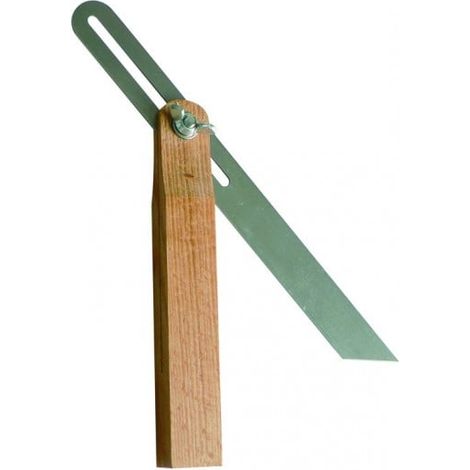 SOFOP TALIAPLAST - Fausse équerre à coulisse 30cm talon bois