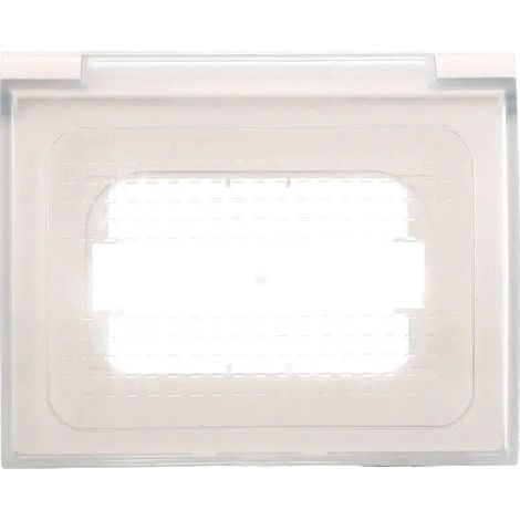 gloca Set 1 Universal-Schutzgehäuseplatte IP44 3-fach kompatibel mit allen Marken