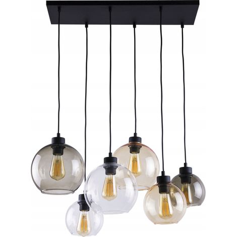 Hängeleuchte tk-lighting cubus 6 Punkte E27 60W modern