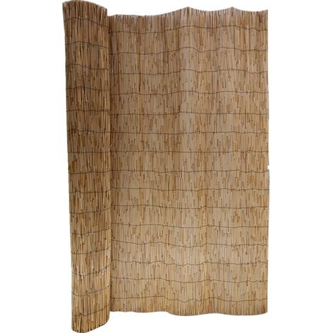 Stockcloture Brise-vue en Paille Naturelle, 1m x 3m, Épaisseur 1,5cm,poids 4.3Kg pour Clôtures et Pergolas (1/3)