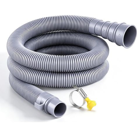 Tuyau d'évacuation pliable de 1,5 m pour caravane avec adaptateur réglable (1/5)