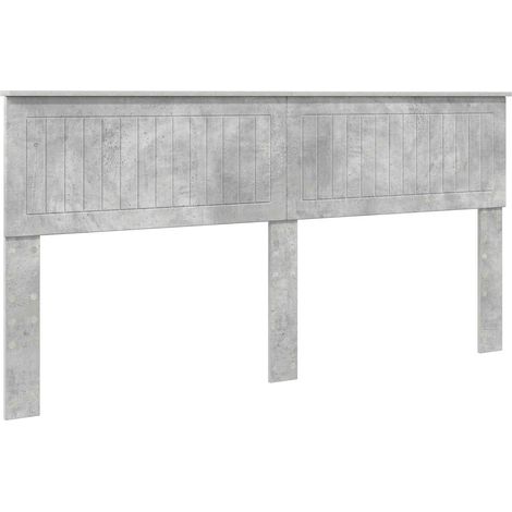 Maison Exclusive - Cabecero Gris Concreto Madera de ingeniería (1/5)