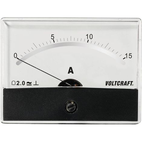 VOLTCRAFT AM-86X65/15A/DC tester da pannello per temperatura AM-86X65/15A/DC 15 A bobina rotante (1/3)