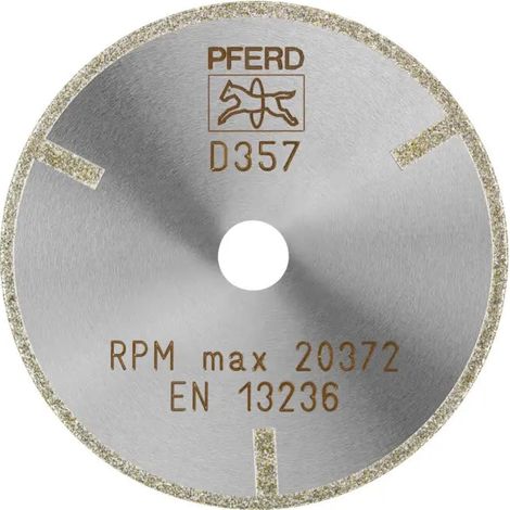 [NEUWERTIG] B-Ware Pferd Trennscheibe Schneidscheibe Diamant D1 A1 R 75 2 10 D357 Gfk Cfk Keramik (1/2)