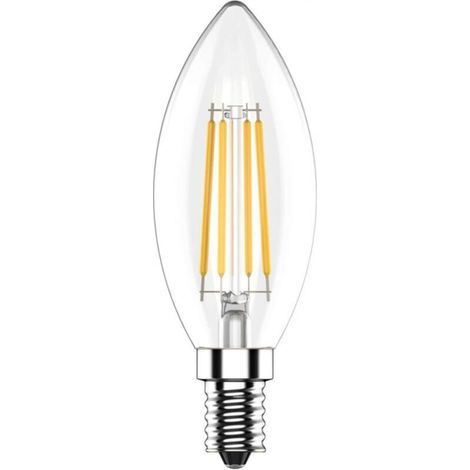 [JAMAIS UTILISÉ] Ampoules Bougie LED E14,4W Équivalent Ampoule Incandescente 40W,Blanc Chaud 2700K,400LM, CRI 80,Lot de 5 [Classe énergétique D] (1/4)