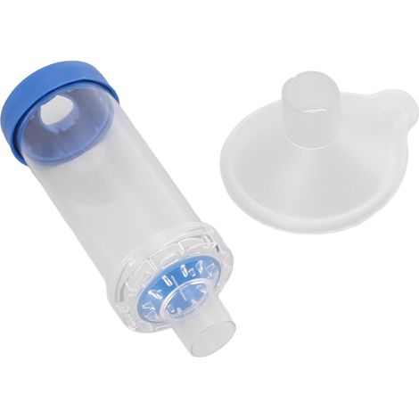 Inhalateur Nasal avec Masque en Silicone pour Nébuleuse - Spacer Respiratoire Sûr (1/5)