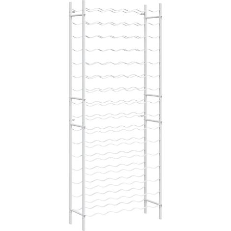 Weinregal, Industriedesign, Kapazität für 48 Flaschen, 64 x 22 x 157 cm (1/2)