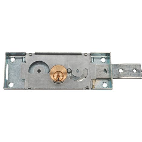 prA fA rez la serrure pour volet roulant A411 boA te A  cylindre laiton 155x55 mm uniquement A  droite (1/3)