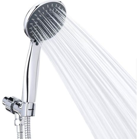 Pommeau de douche à main haute pression, puissant jet d'eau basse pression, empêche le débit d'eau de la pomme de douche, (1/3)