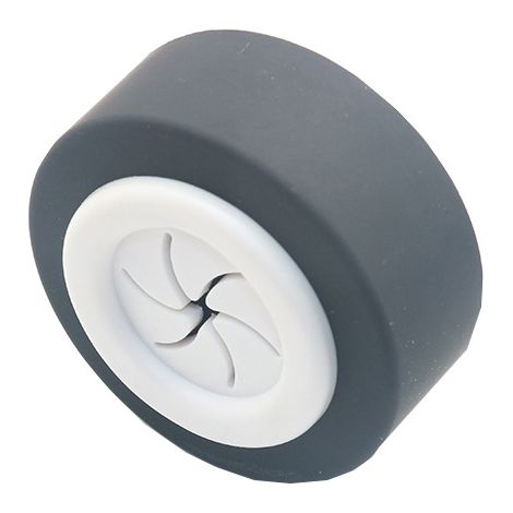 Juego de 4 toalleros de acero inoxidable de alta calidad para baño, cocina y hogar – Toallero – Gancho para toalla – Redondo – Cromado – Autoadhesivo, no requiere taladro (negro) (1/4)