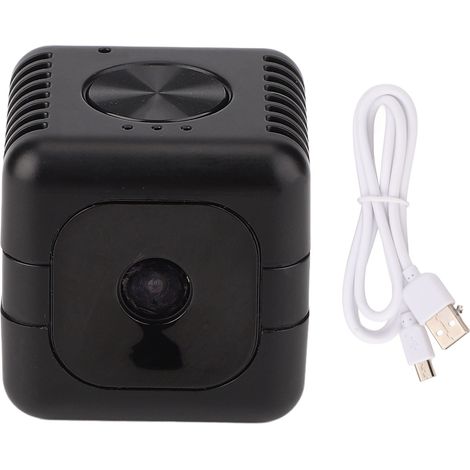 Mini caméra WiFi sans fil 1080P vision nocturne détection de mouvement support APP portable petite HD pour baby-sitter animal (1/5)