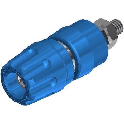 Borne de polarité Ø stylo (détails): 4 mm Hirschmann Test & Measurement PKI 10 A 930103102 bleu 35 A (1/4)