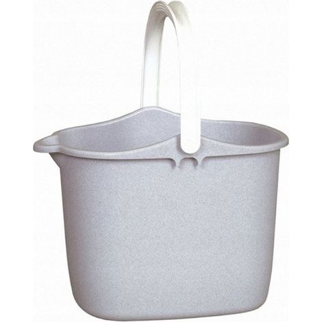 Secchio a pressione Curver grigio 15 litri per pulizia (1/3)