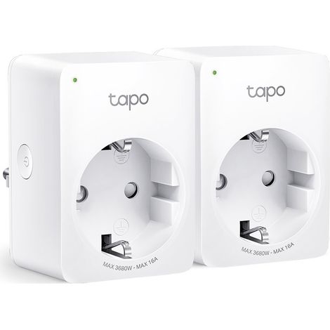 TP-LINK TAPO TAPO P110 SMART WI-FI SOCKET MIT ENERGIEVERBRAUCHSKONTROLLE, ALEXA SMART HOME SOCKET, FUNKTIONIERT MIT (1/2)