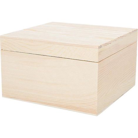 1 boîte de rangement en bois (1/3)