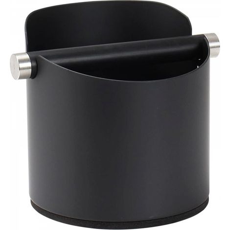 Grande boîte à café, boîte à café en acier inoxydable, accessoires pour machine à expresso, (1/4)