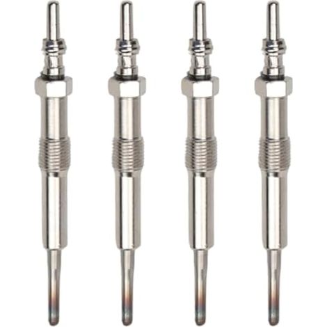 4x Bougies prechauffage Pour Clio 3/4 Megane 3/4 Kangoo Scenic CLA A-Class W176 B-Class W246 Dokker NV200 Qashqai Juke 1.5 dci Bougies PréChauffage diesel 8200682592 A4151590001 1106500Q0E (1/5)