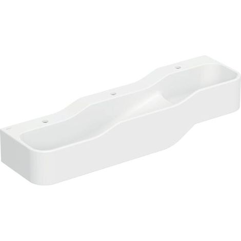 Geberit Bambini juego y lavabo paisaje, W:140cm, 3 lavabos,