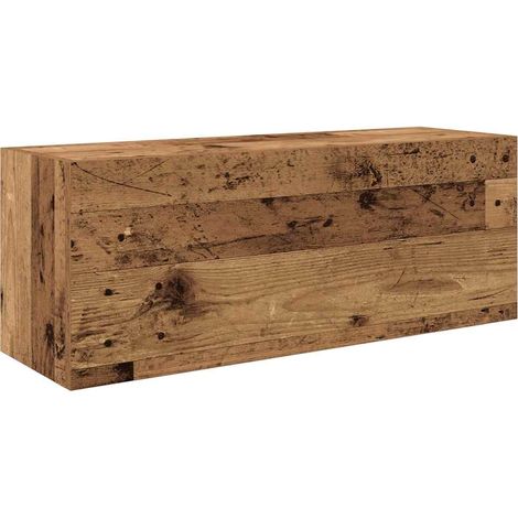 Maison Exclusive - Mobile da Bagno Legno Antico 80x25x30 cm in Truciolato