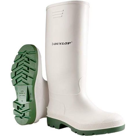 Dunlop Bota Alta Pricemastor 380BV - PVC impermeable Blanco4141 Blanco