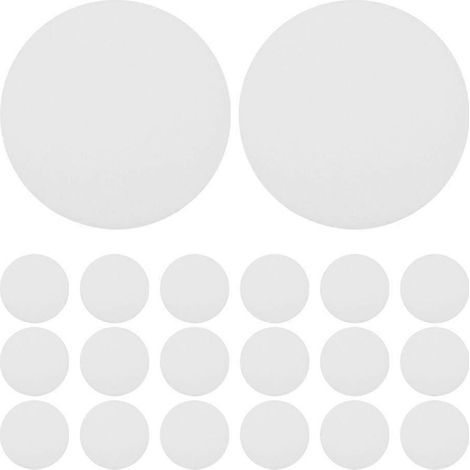 Lot de 20 diffuseurs de lumière ronds pour spots encastrés - Installation et remplacement faciles (1/5)