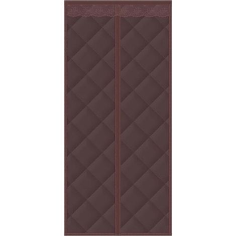 Cortina magnética térmica para puerta de 80x200 cm - Resistente al frío y al viento para salón y cocina. (1/5)
