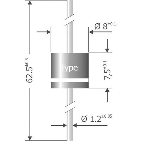 FREI Gleichrichterdiode, 1000 V, 6 A, P6 | Gleichrichterdioden günstig kaufen | elektronik FREI Gleichrichterdiode, 1000 V, 6 A, P6 | Gleichrichterdioden günstig kaufen | elektronik